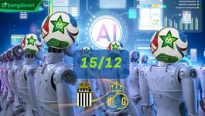 Siêu máy tính dự đoán bóng đá ngày 15/12/2025 tâm điểm Saint Gilloise gặp Sporting Charleroi
