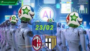 Siêu máy tính dự đoán bóng đá ngày 21/02 tâm điểm đội AC Milan gặp đội Parma